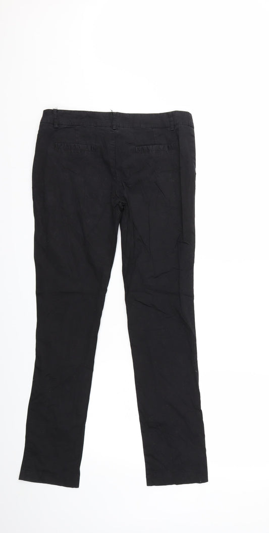 louise fm Womens Black Trousers Size M L29 in