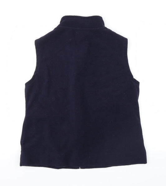 ISLE Womens Blue Jacket Waistcoat Size L