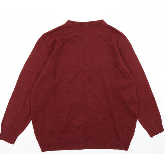 Damart Womens Brown Pullover Jumper Size 18