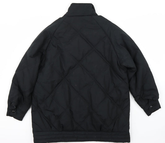 Plus Womens Black Jacket Coat Size 18