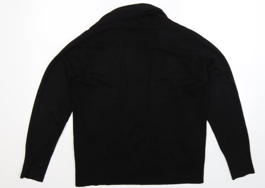 Marks and Spencer Womens Black Knit Cardigan Jumper Size L