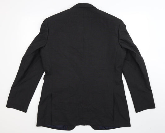Debenhams Mens Black Jacket Suit Jacket Size 42