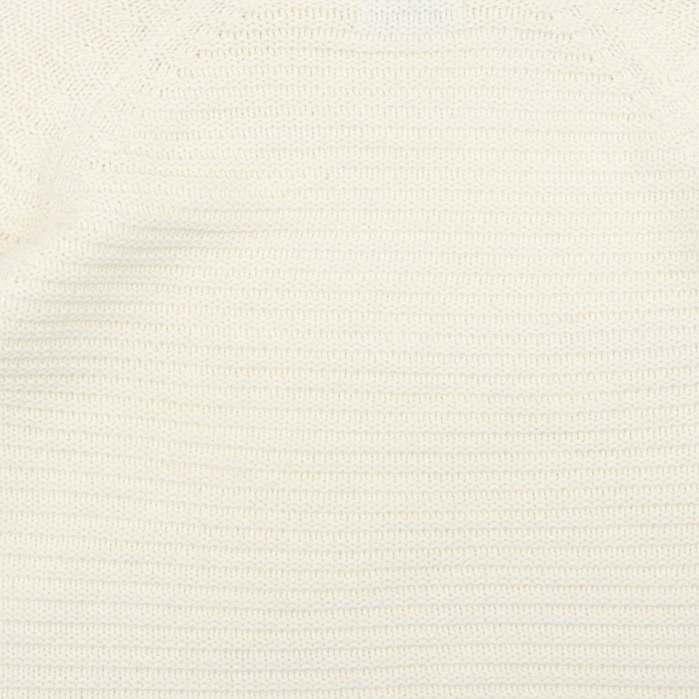 Papaya Womens Ivory Pullover Jumper Size M