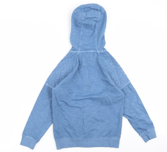 Primark Boys Blue Full Zip Hoodie Size 8 Years