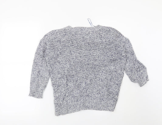 Marks and Spencer Womens Blue Pullover Jumper Size 10