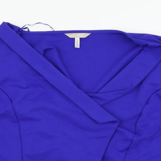 Anthology Womens Blue   Cardigan Jumper Size 18