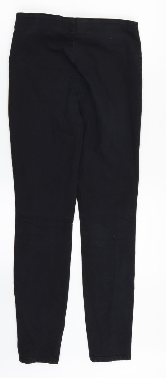 H&M Womens Black Jegging Jeans Size 8 L27 in
