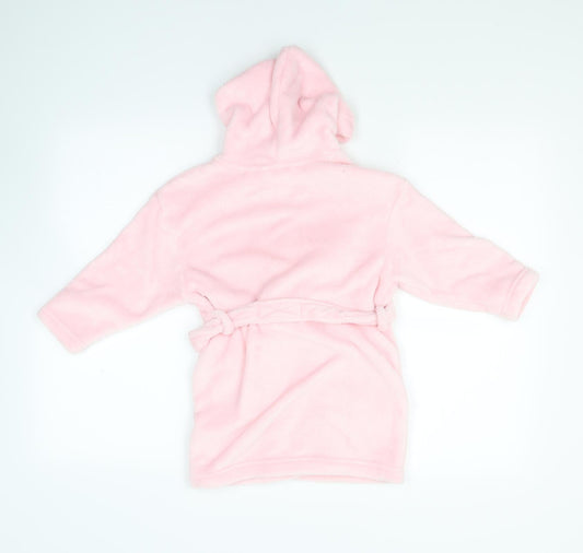 NEXT Girls Pink Solid Robe Size 2-3 Years