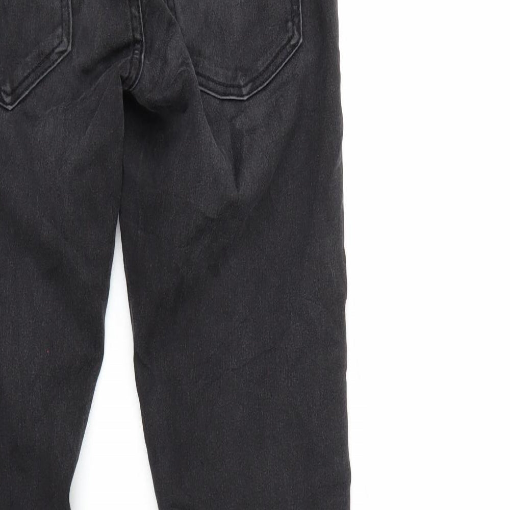 Only Womens Black Denim Straight Jeans Size 27 in L30 in