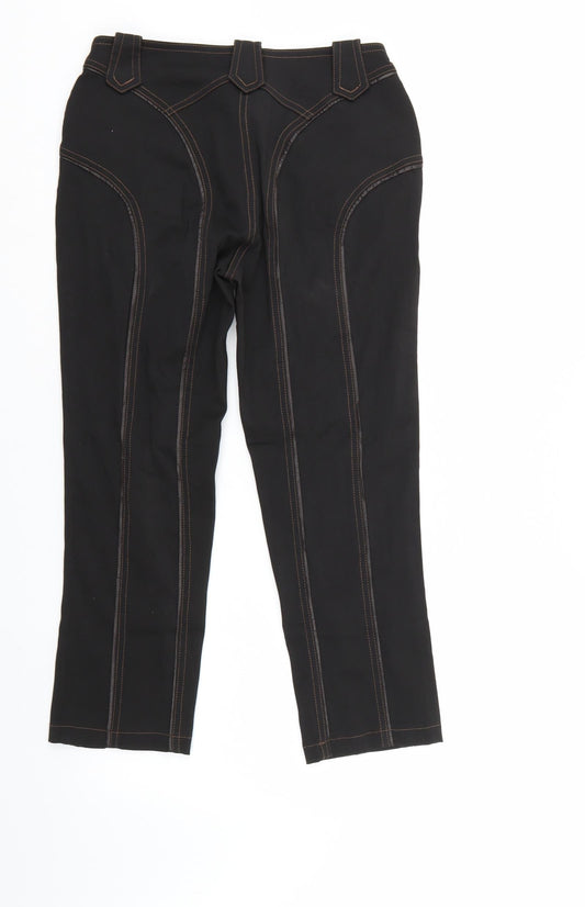 muchacha Womens Brown Denim Cropped Jeans Size 10 L23 in