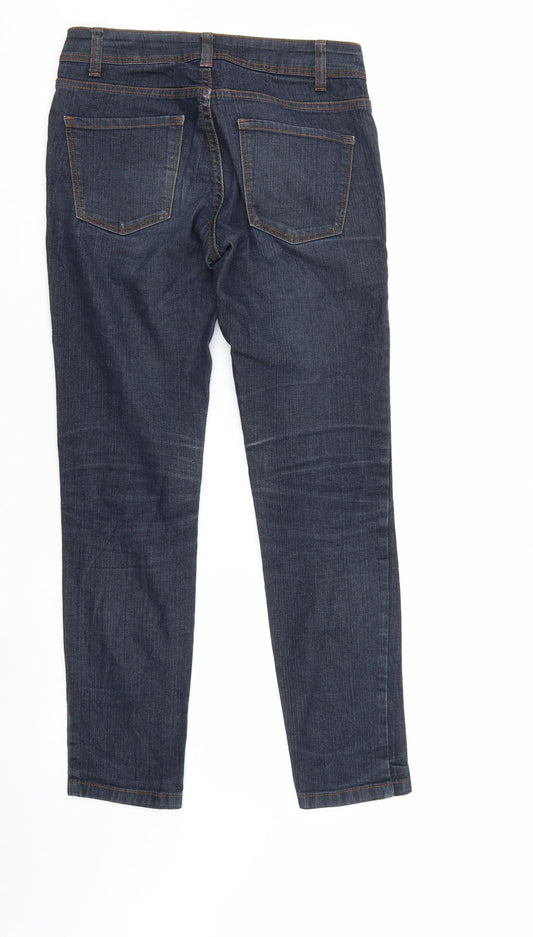 YesYes Womens Blue Denim Skinny Jeans Size 6 L26 in