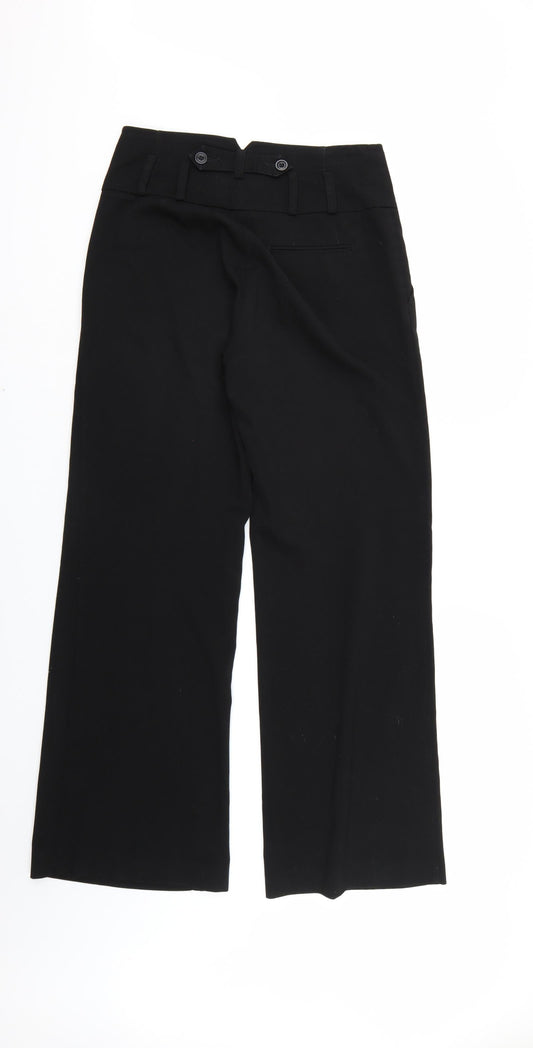 Sandwich Womens Black Trousers Size 8 L30 in