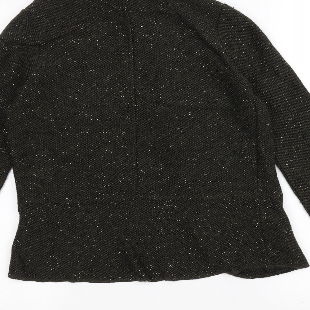 Brand and care label for Red Herring women’s black jacket, size UK 10