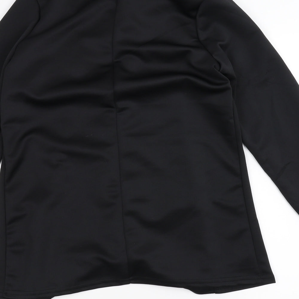 I SAW IT FIRST Womens Black Jacket Size 8