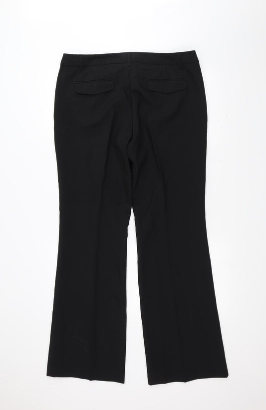 Redoute Womens Black Trousers Size 18 L31 in