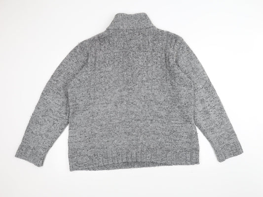 Marks and Spencer Womens Grey Knit Jacket Size L