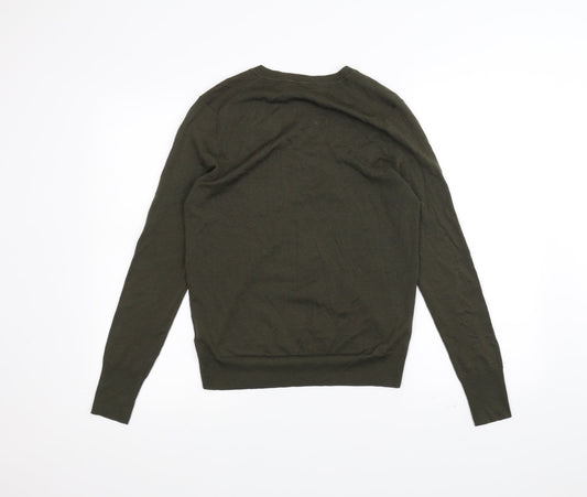 uni Womens Green Basic T-Shirt Size S