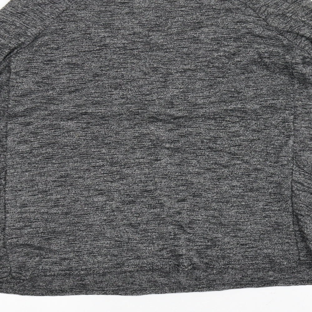 Zara Womens Black Basic T-Shirt Size S