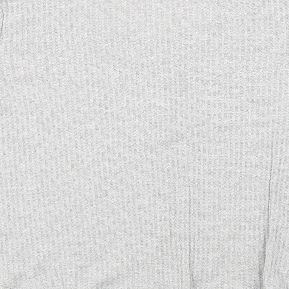 Brand and care label for Papaya women’s grey jumper, size UK 18