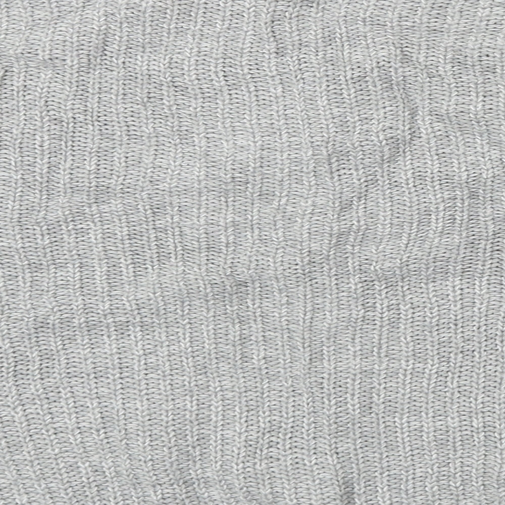 Brand and care label for Peacocks women’s grey jumper, size L