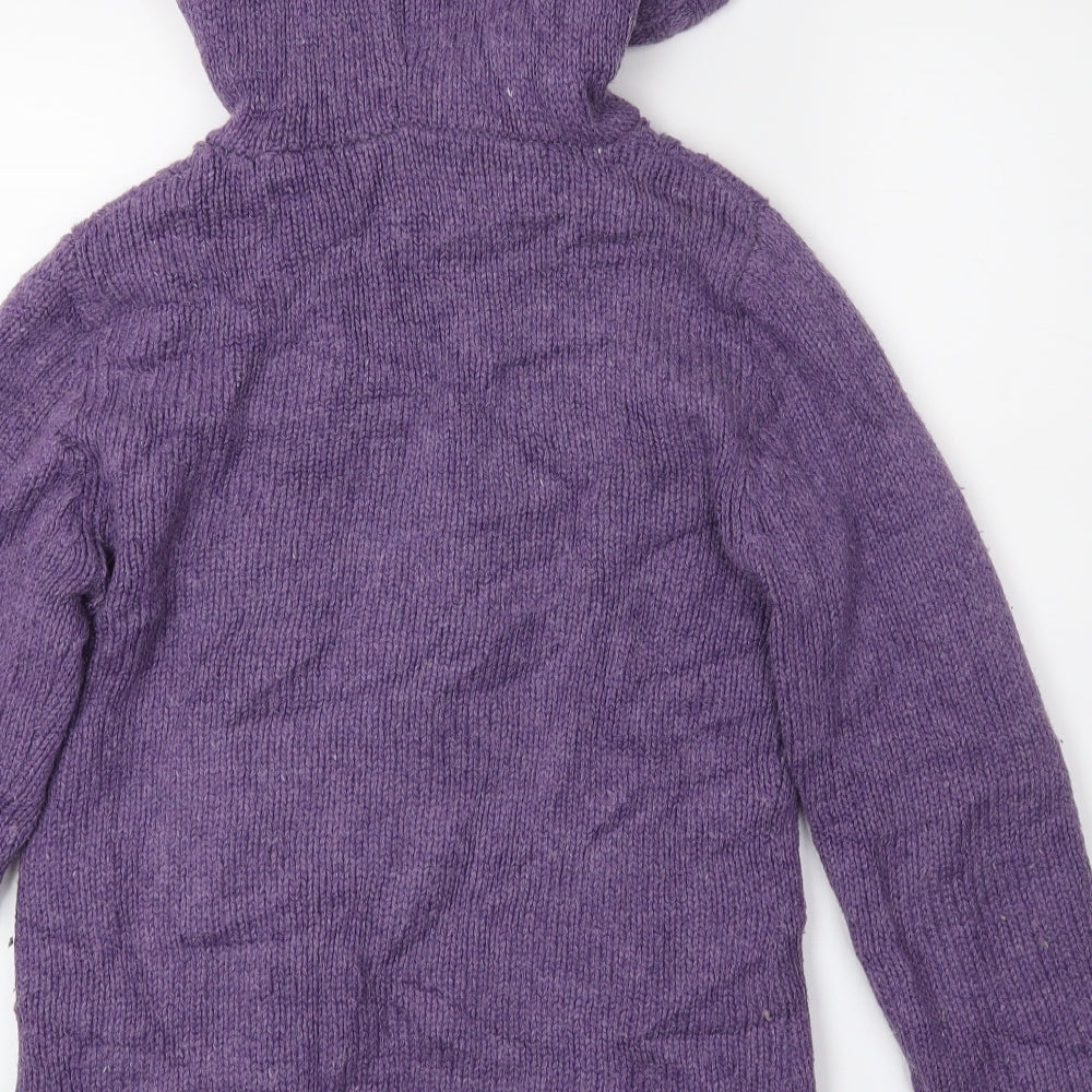 ALO Womens Purple Jacket Size 8