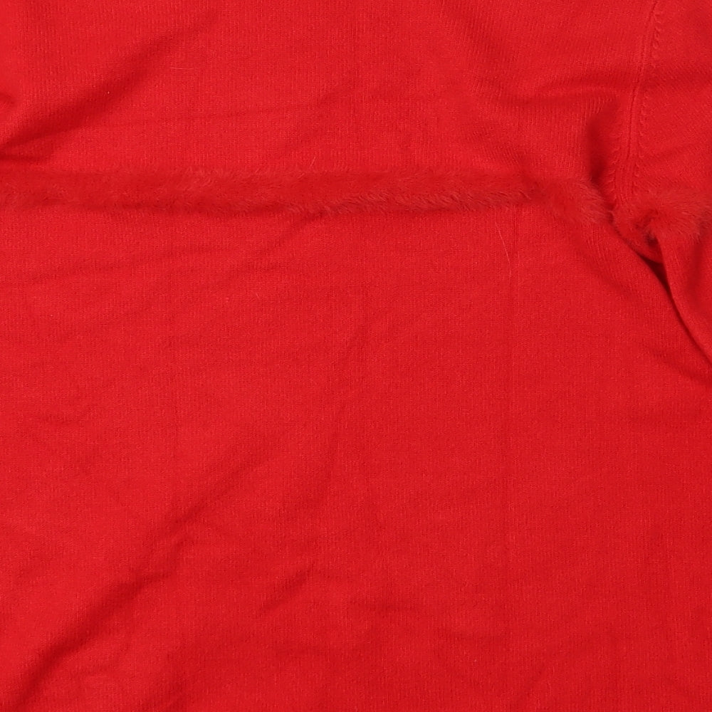 Pre Worn Womens Red Pullover Sweatshirt Size M
