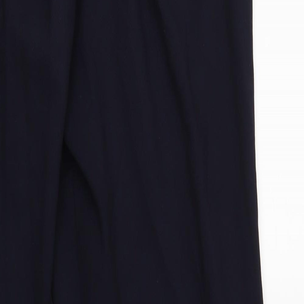 NEXT Womens Blue Trousers Size 14 L27 in