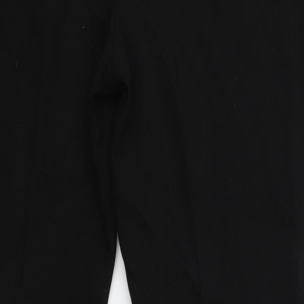 NEXT Womens Black Trousers Size 10 L22 in