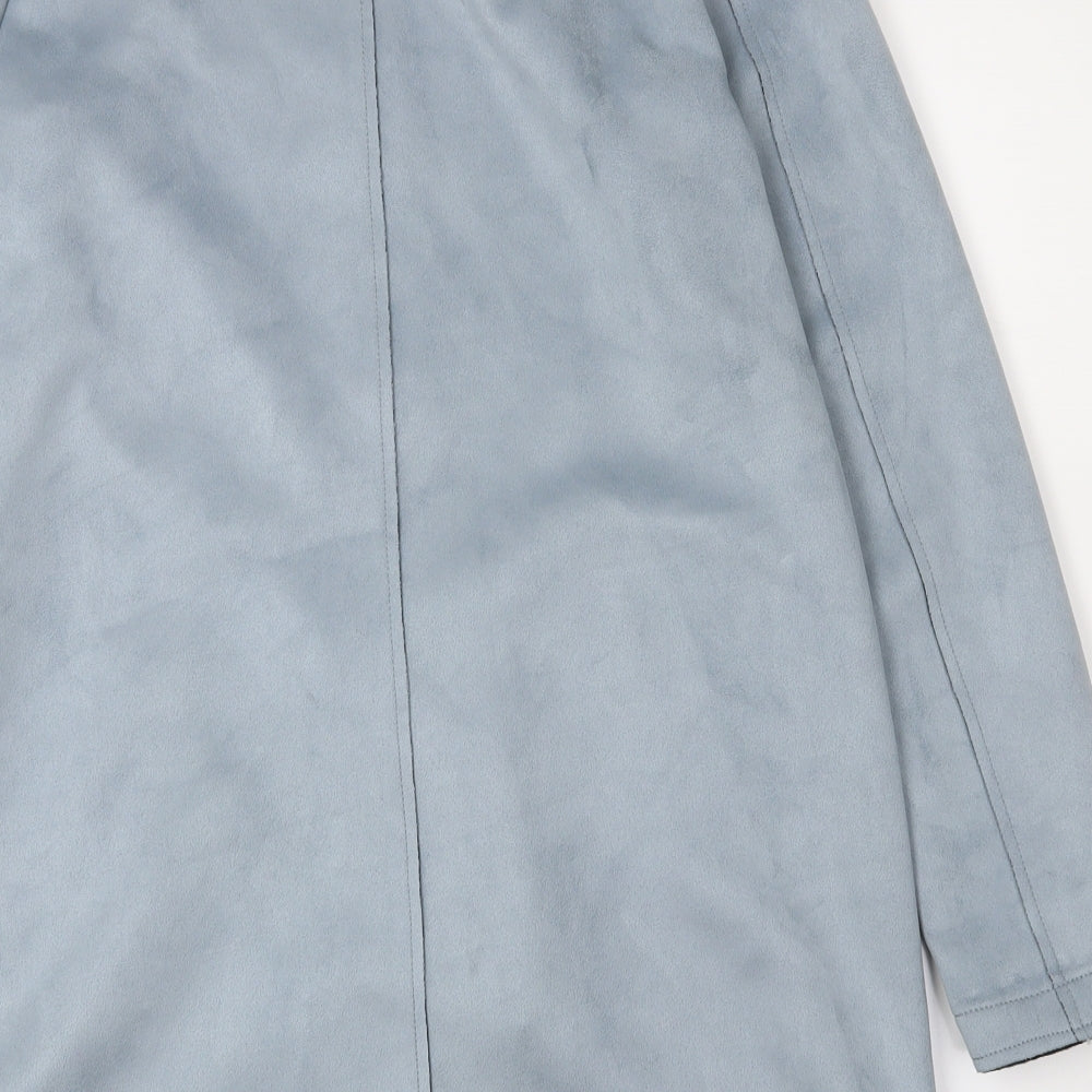 Primark Womens Blue Overcoat Coat Size 8