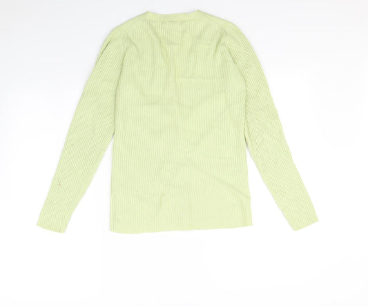 Floreal boutique Womens Green Cardigan Jumper Size M