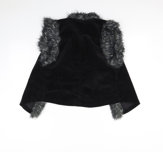 Maggie Carol Womens Black Jacket Size M