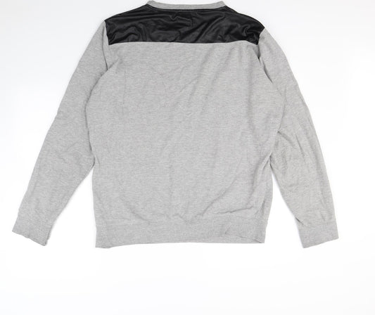 Royal Gangsta Mens Grey Pullover Jumper Size XL