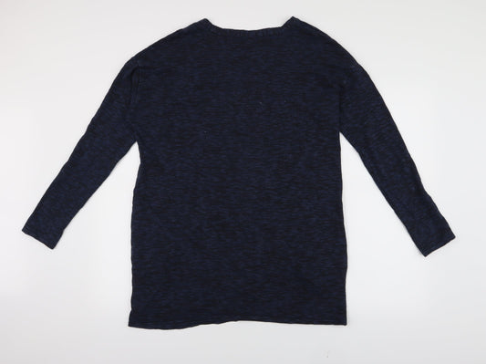 top shop Womens Blue Cardigan Jumper Size 14