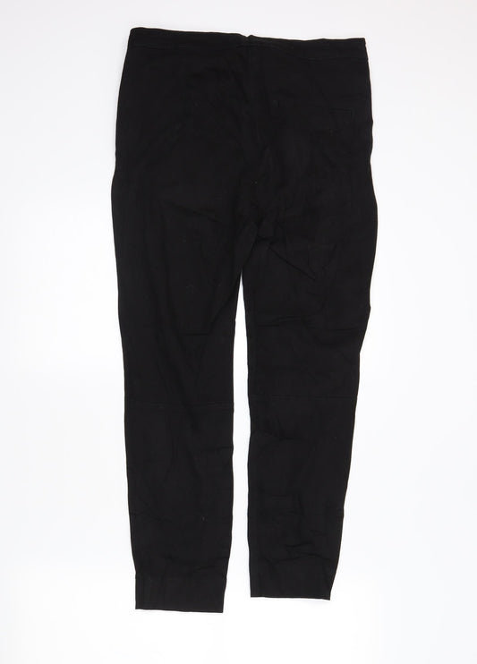 H&M Womens Black Skinny Jeans Size 12 L28 in