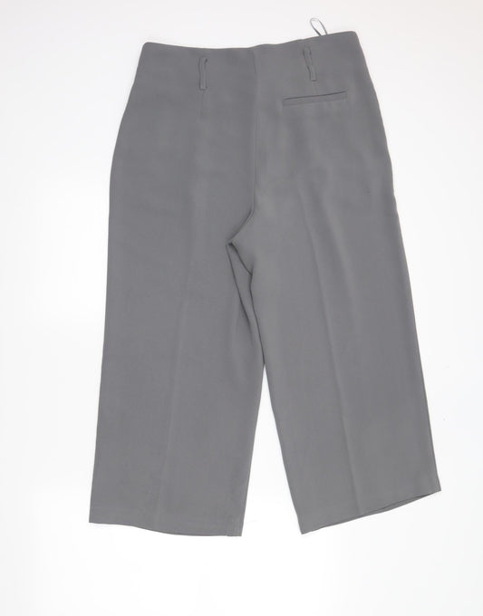 NEXT Womens Grey Trousers Size 12 L23 in