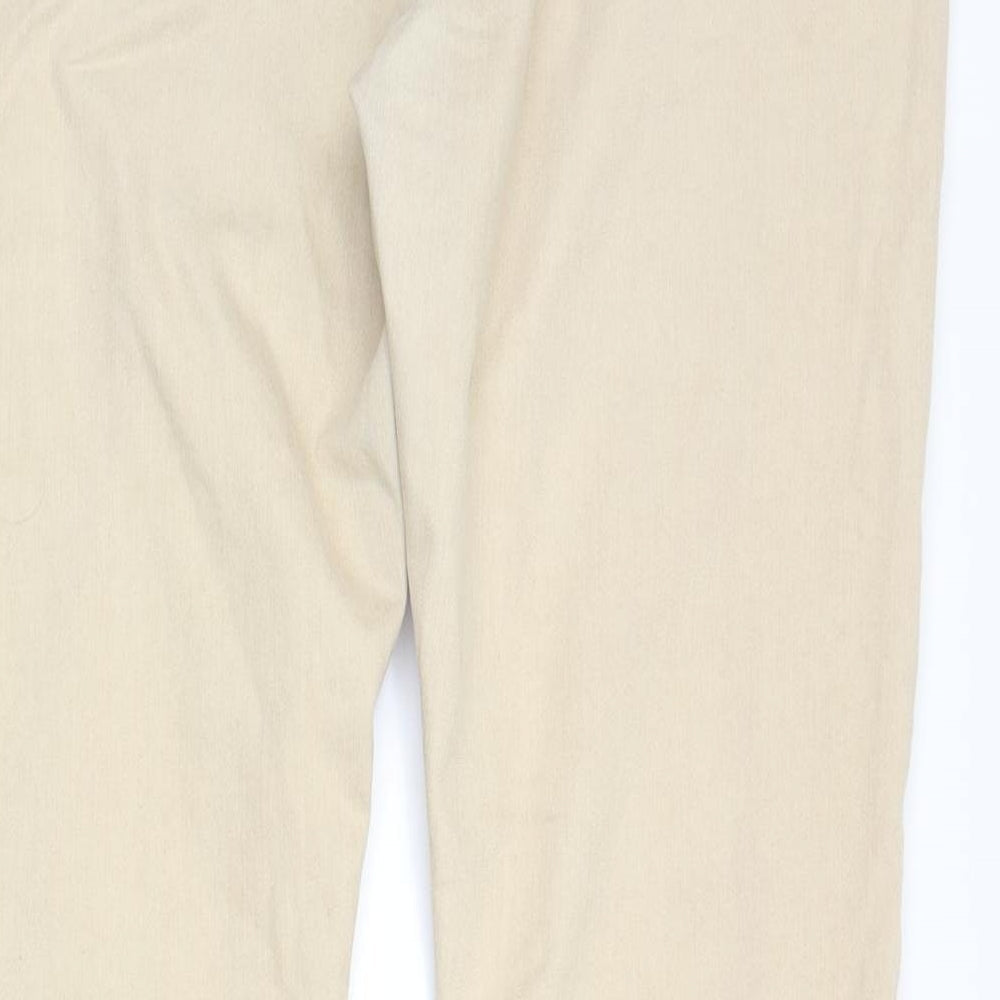 Brand and care label for alcott women’s beige skinny jeans, size UK 38, in, 29-inch leg