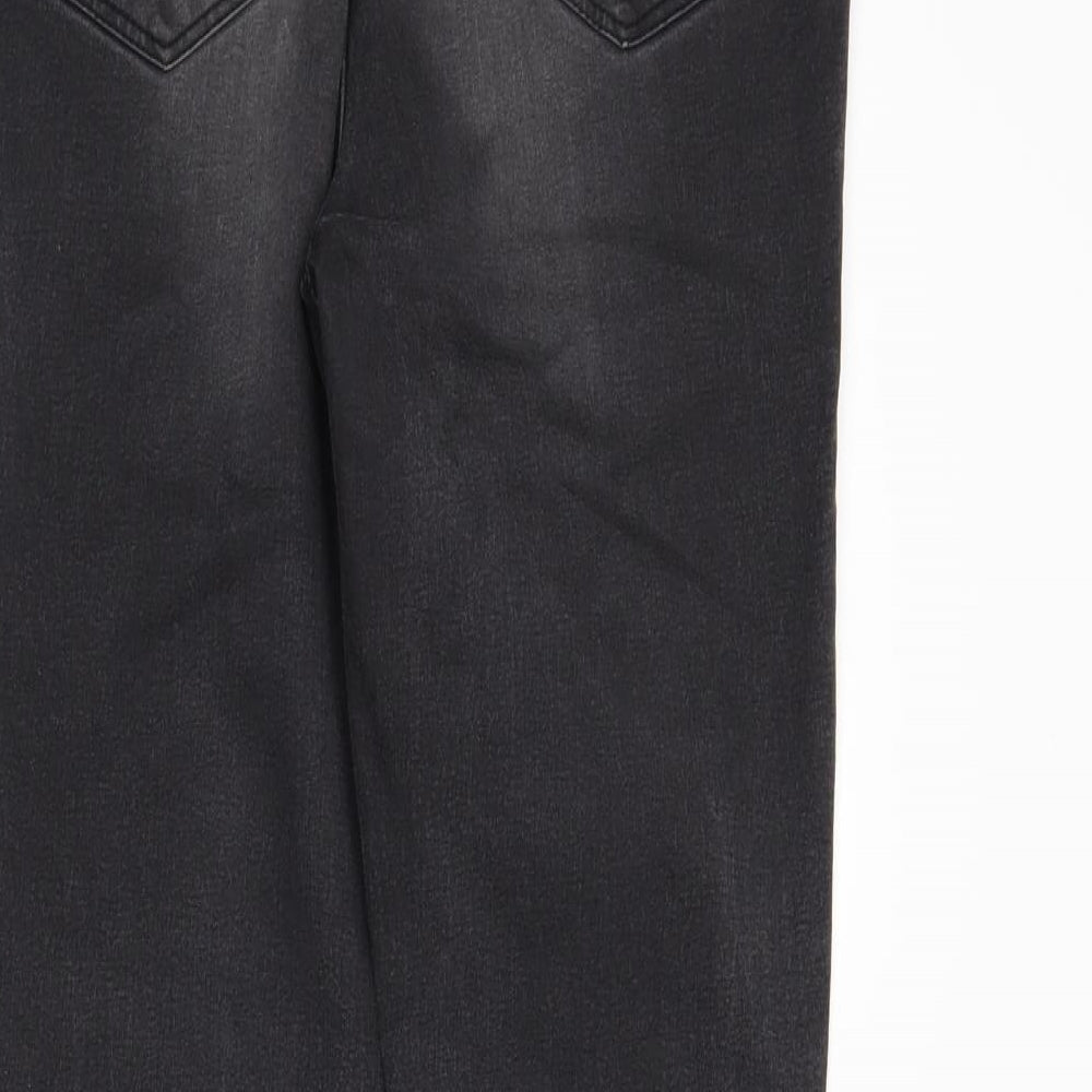 newlook Womens Black Corduroy Jegging Jeans Size 12 L28 in