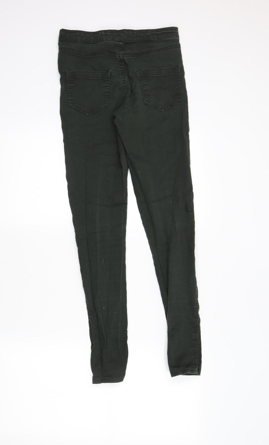 denimco Womens Green Denim Jegging Jeans Size 6 L29 in