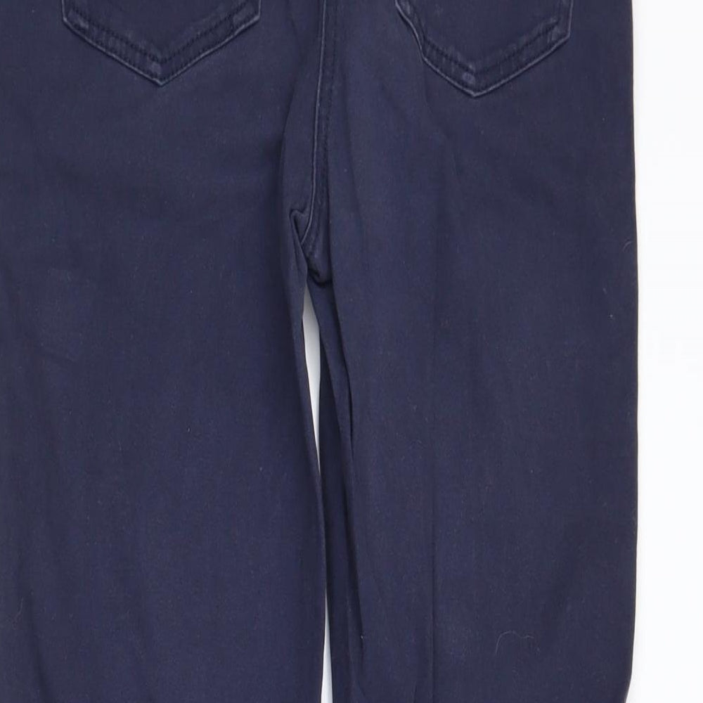 Papaya Womens Blue Denim Straight Jeans Size 12 L23 in