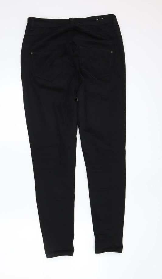 newlook Womens Black Denim Skinny Jeans Size 12 L28 in