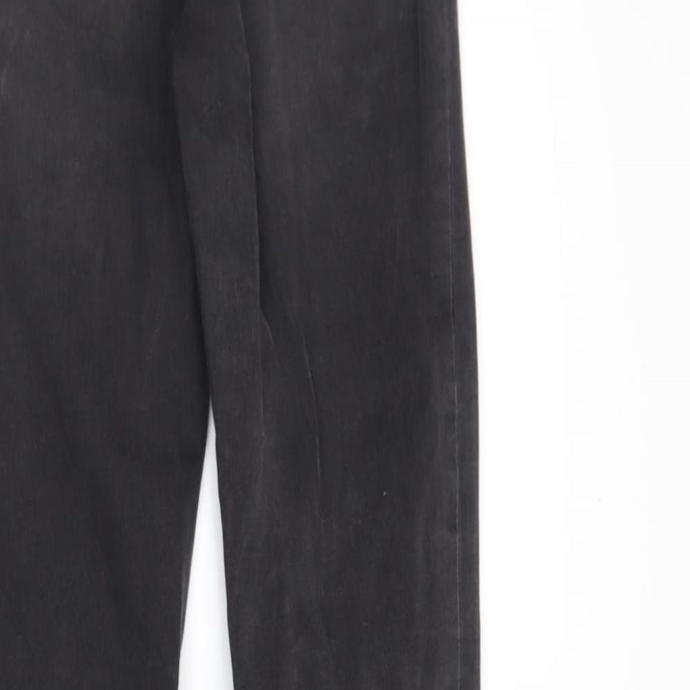 DenimCo Womens Black Denim Skinny Jeans Size 8 L28 in
