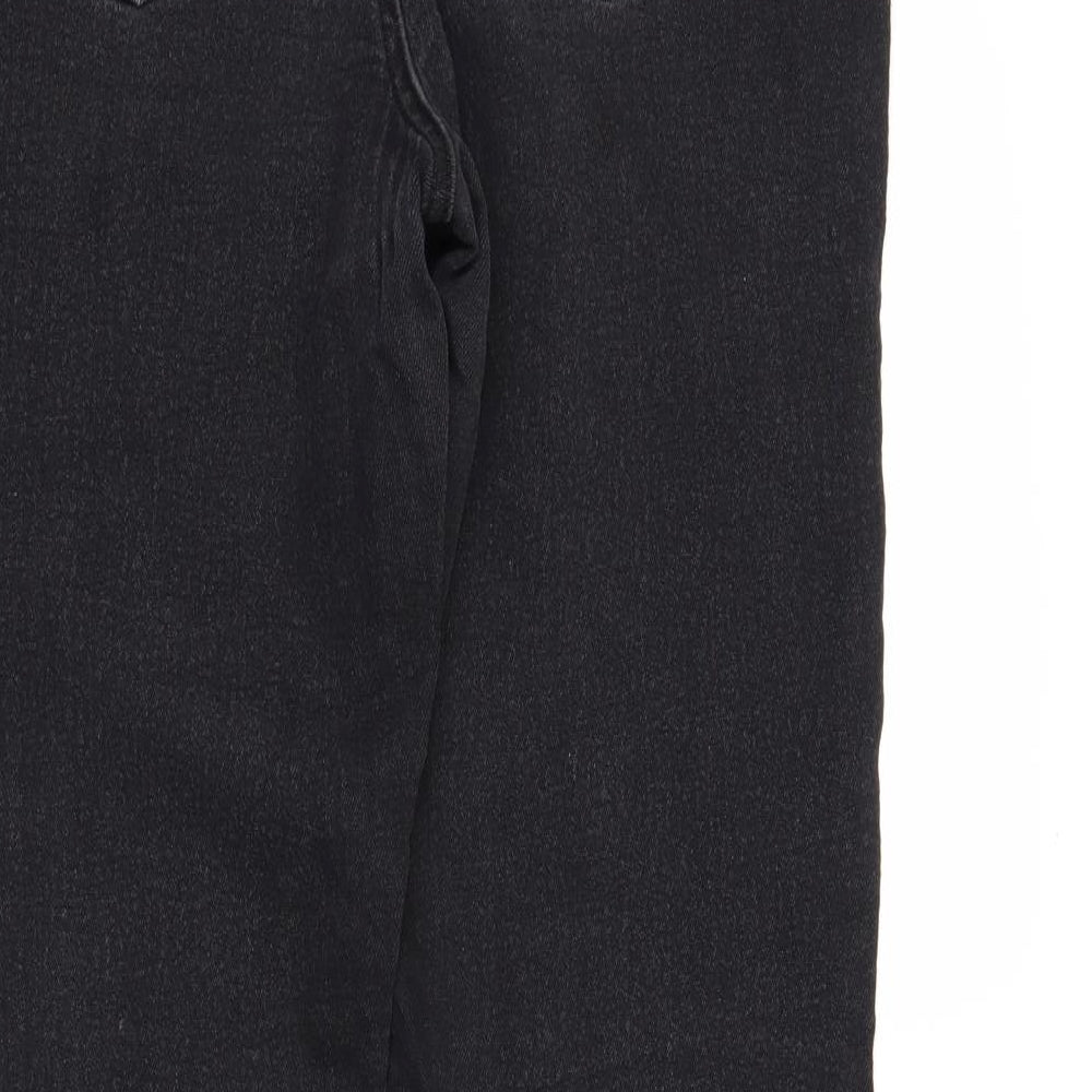 ESMARA Womens Black Denim Jegging Jeans Size 14 L29 in