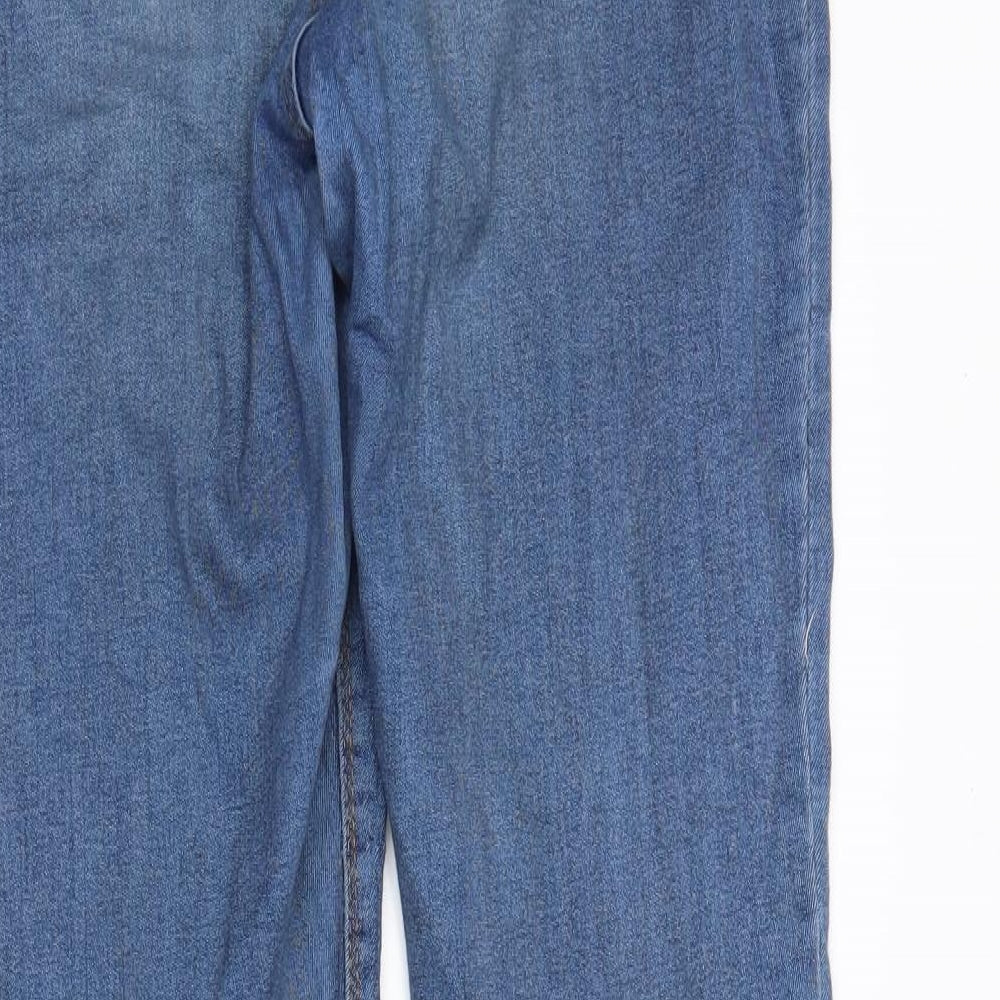 DenimCo Womens Blue Denim Skinny Jeans Size 14 L31 in