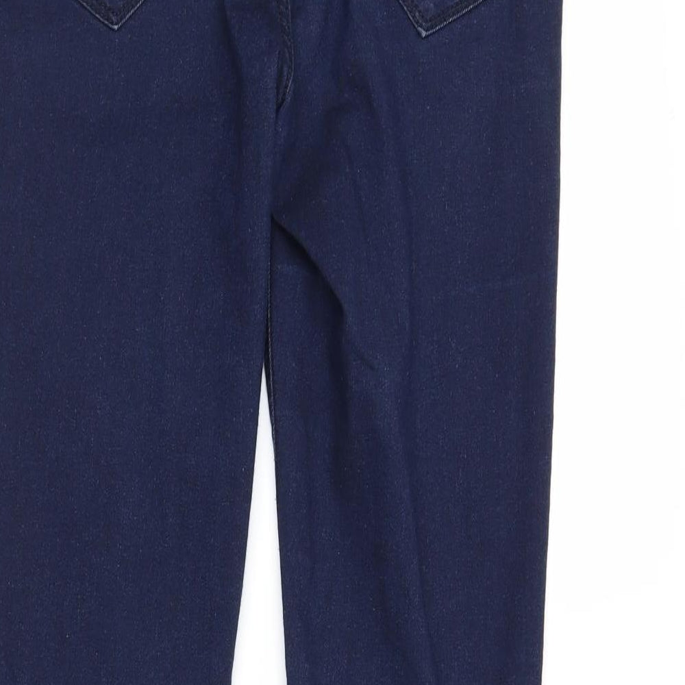 yesyes Womens Blue Denim Skinny Jeans Size 8 L28 in