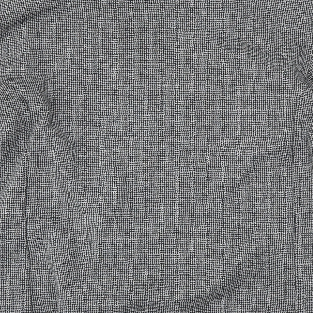 Cotton Traders Womens Grey Herringbone Jacket Suit Jacket Size 16