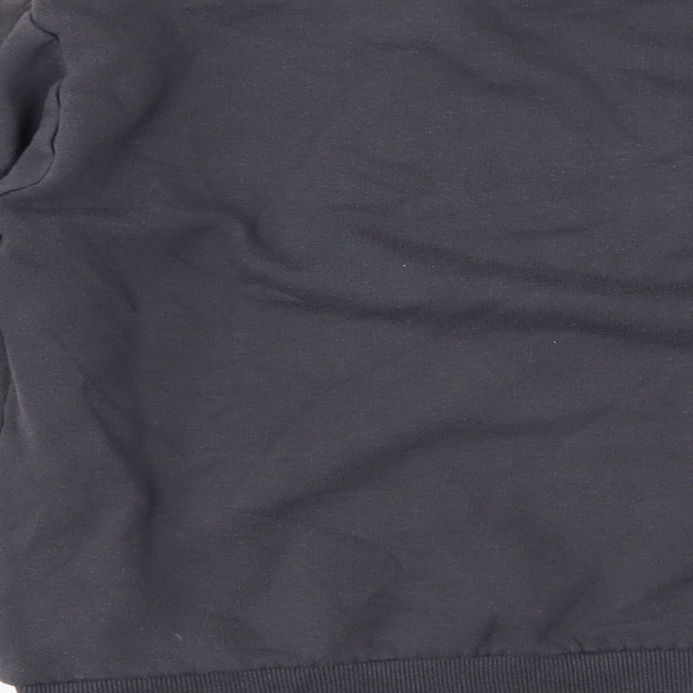 New Look Girls Grey Pullover Sweatshirt Size 10-11 Years - slogan