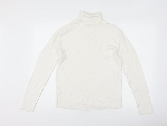 Primark Womens White Pullover Jumper Size 18