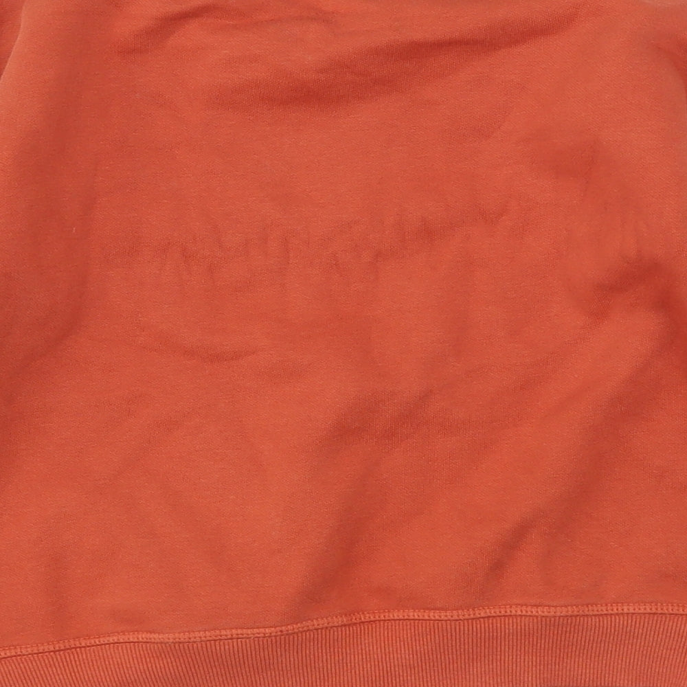 George Boys Brown Pullover Sweatshirt Size 6-7 Years - slogan