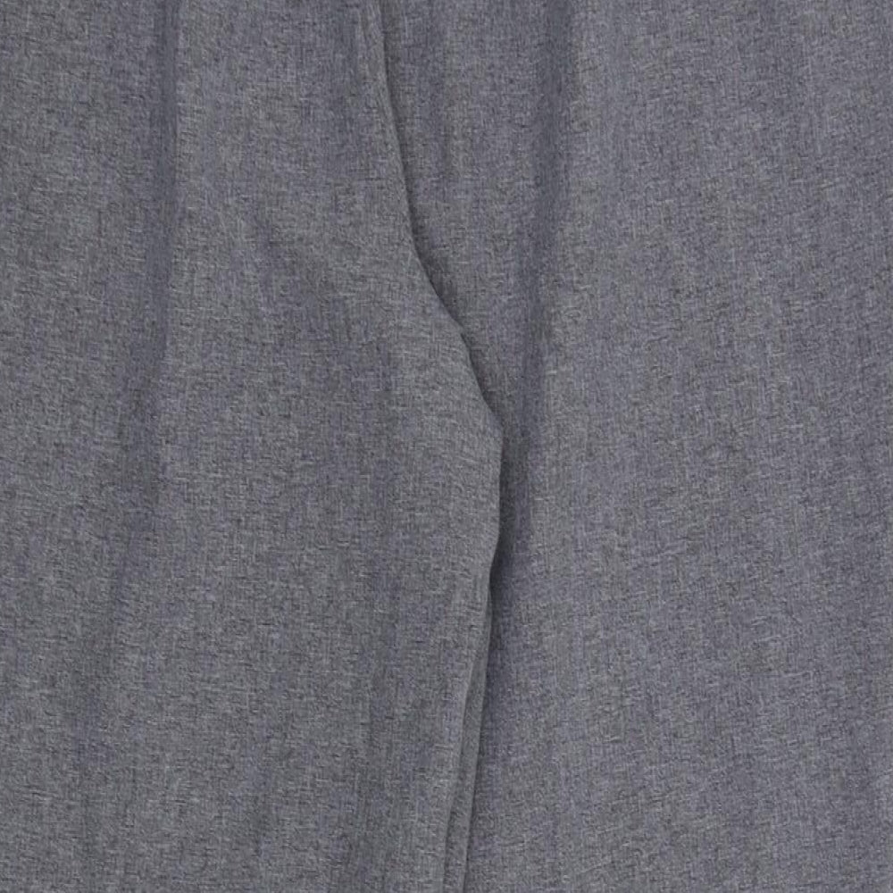 Brand and care label for Bonmarché women’s grey trousers, size UK 18, 23-inch leg