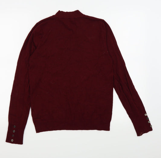 FOREVER 21 Womens Red Pullover Jumper Size M